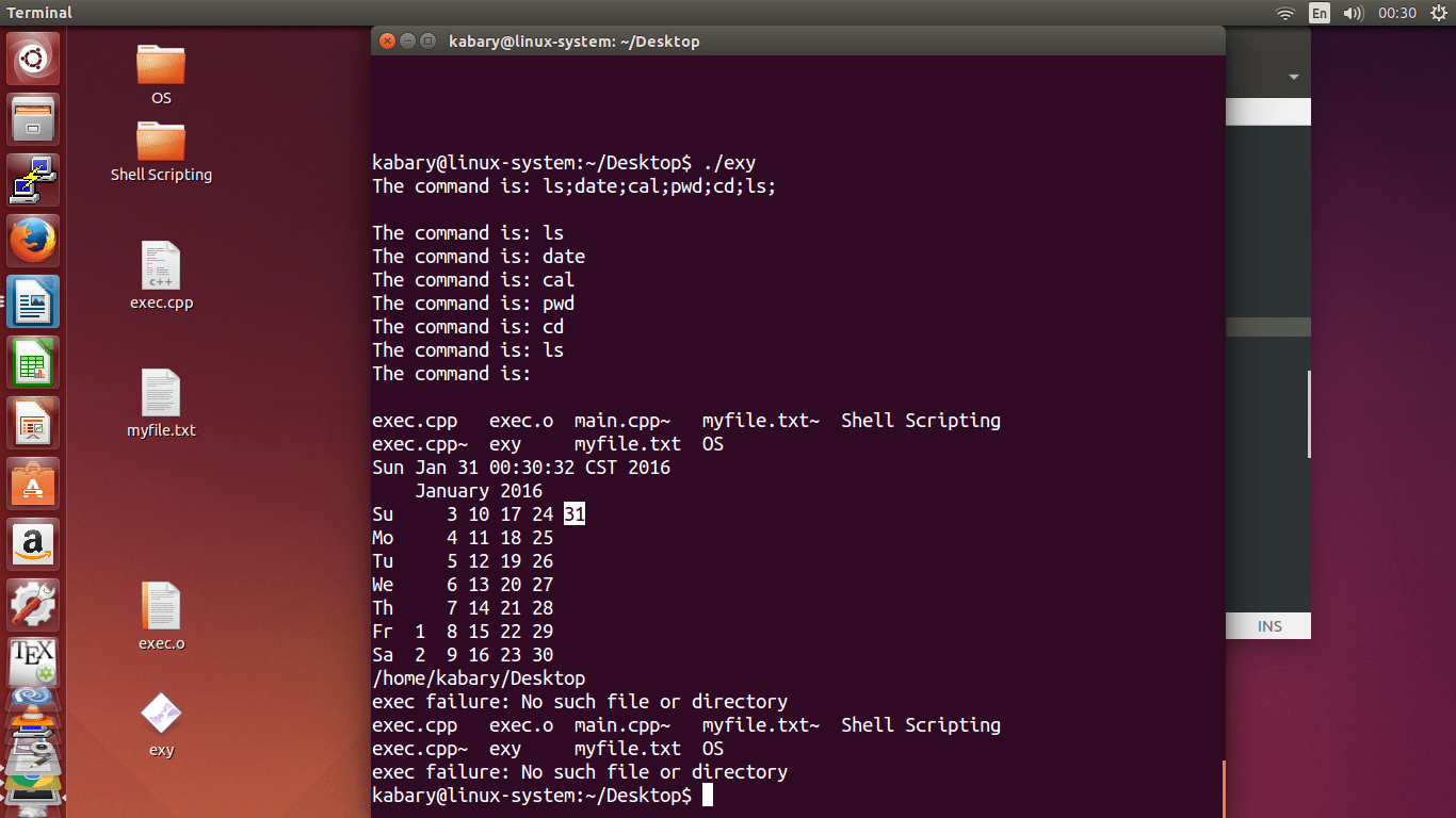c execvp fails when a command has an option Stack Overflow