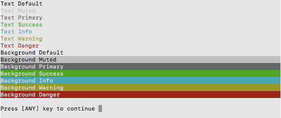 c Is it possible to write to the console in colour in Stack Overflow