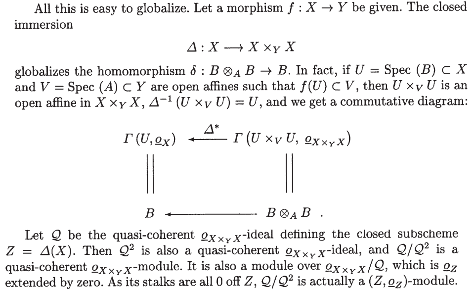 algebraic geometry Regarding a sheaf of \mathcal O_Xmodules as a