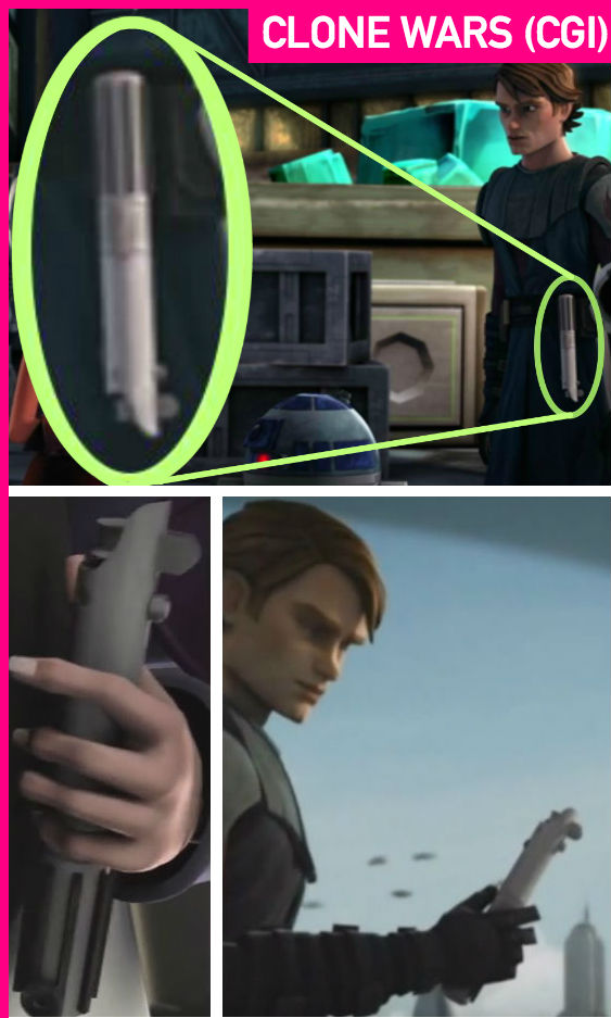 the force awakens When does Luke's lightsaber first appear in the