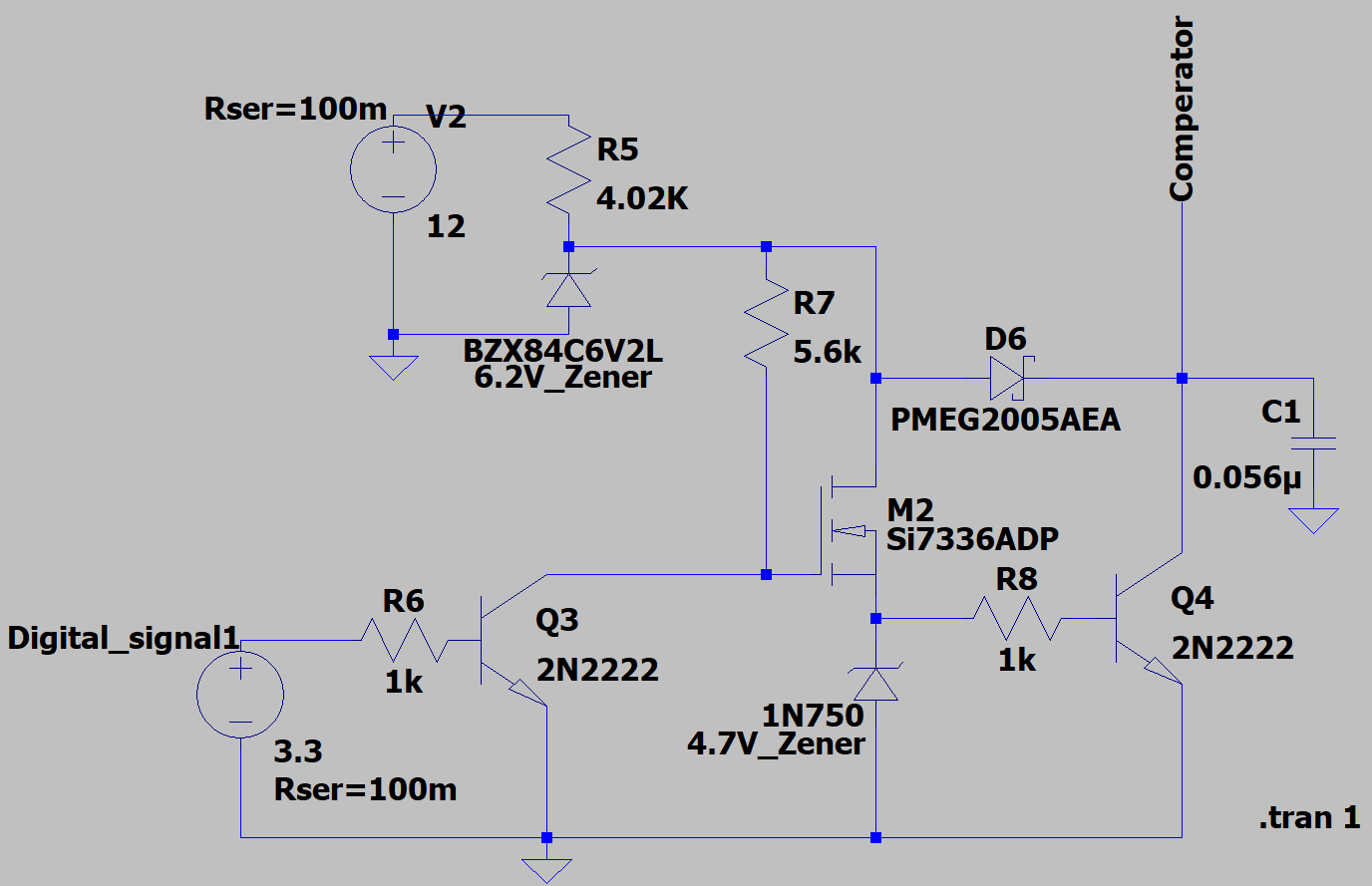 transistors Digitally variable zener diode reference Electrical