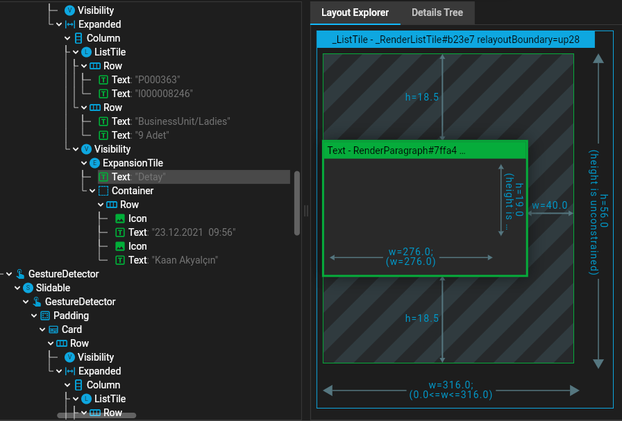 dart I can't change height the title of ExpansionTile on flutter