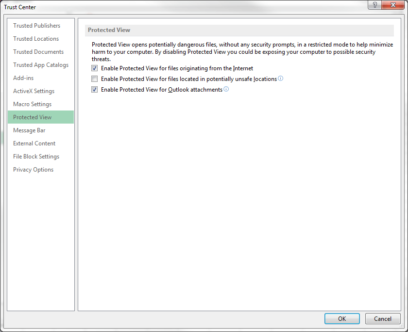 Excel links open files as readonly mode. How to change this to edit