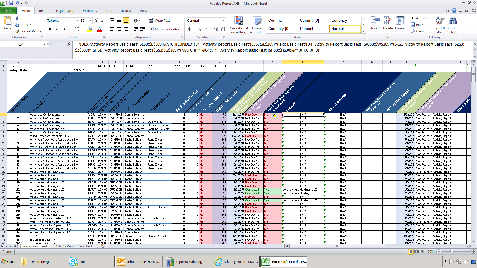 excel Complex index match 4 criteria partial text match wildcard