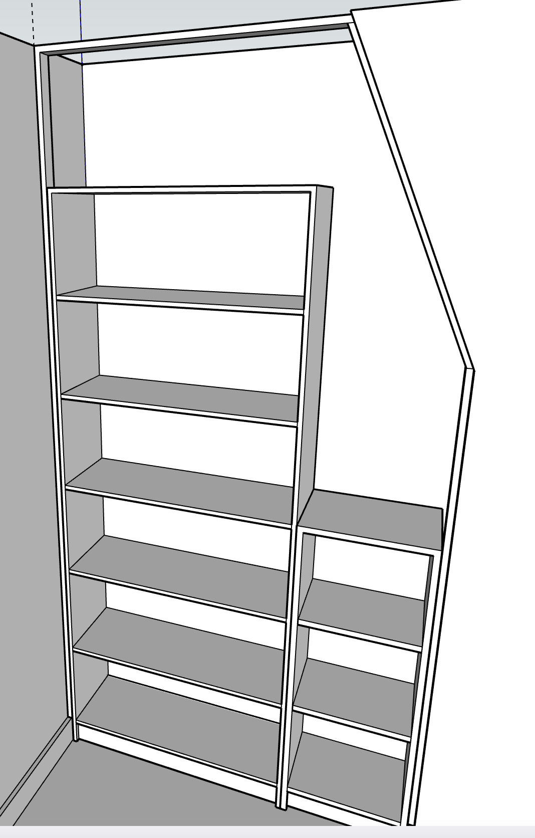 Would a frame of 44mm x 18mm wood be strong enough to support MDF doors? Woodworking Stack
