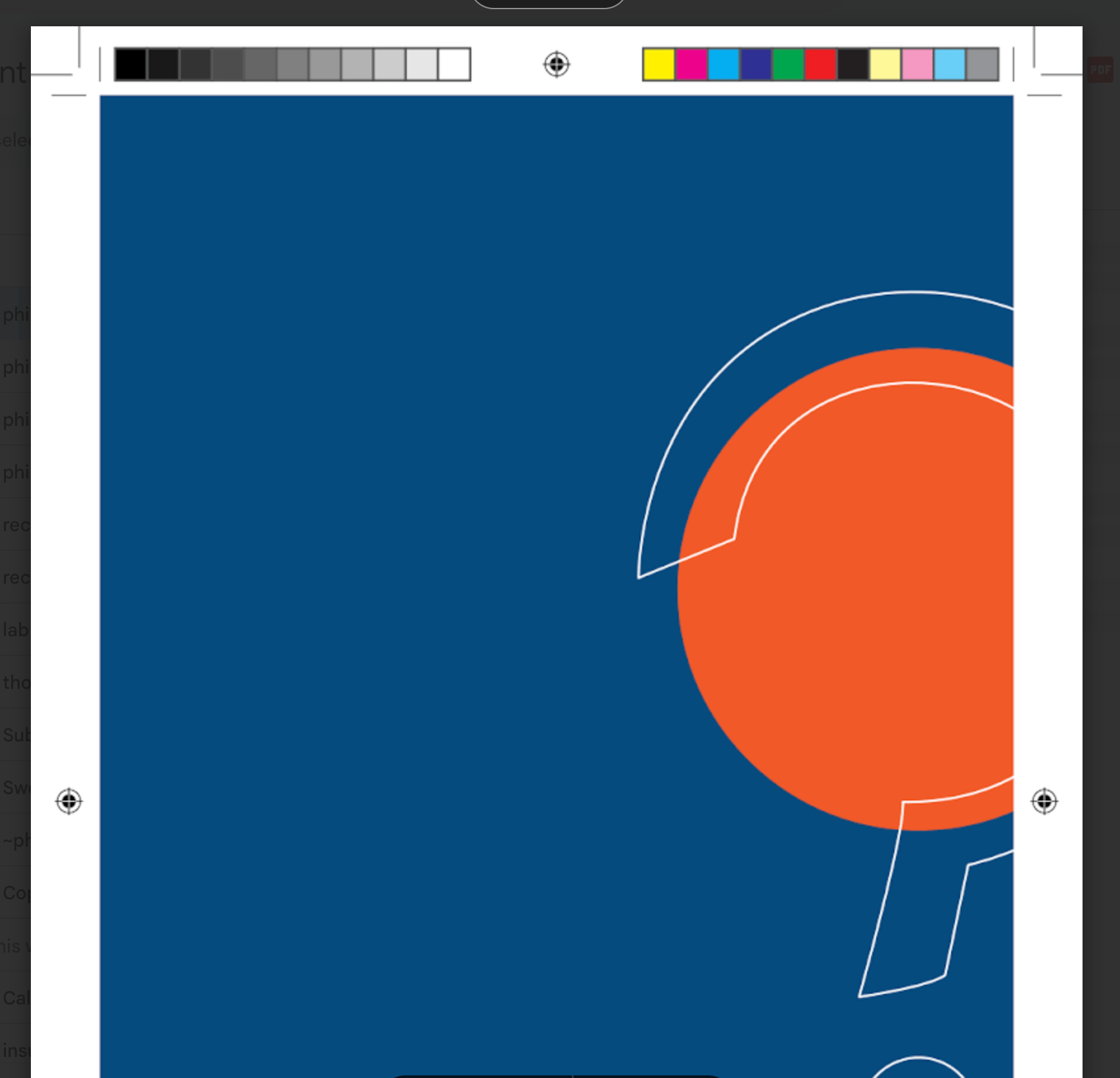 indesign bleed after export not showing color past bleed line Graphic