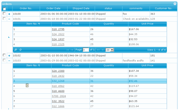 gridview Data Grid in PHP Stack Overflow