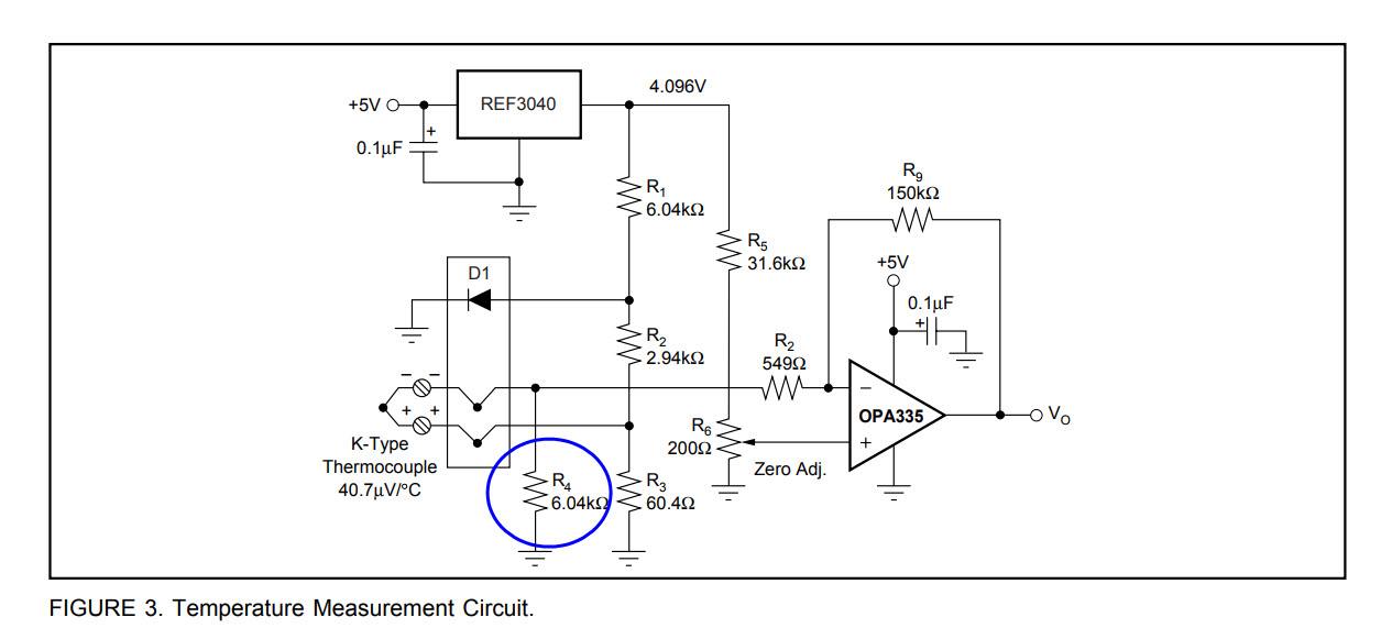 Thermocouple amplifier circuit question Electrical Engineering Stack