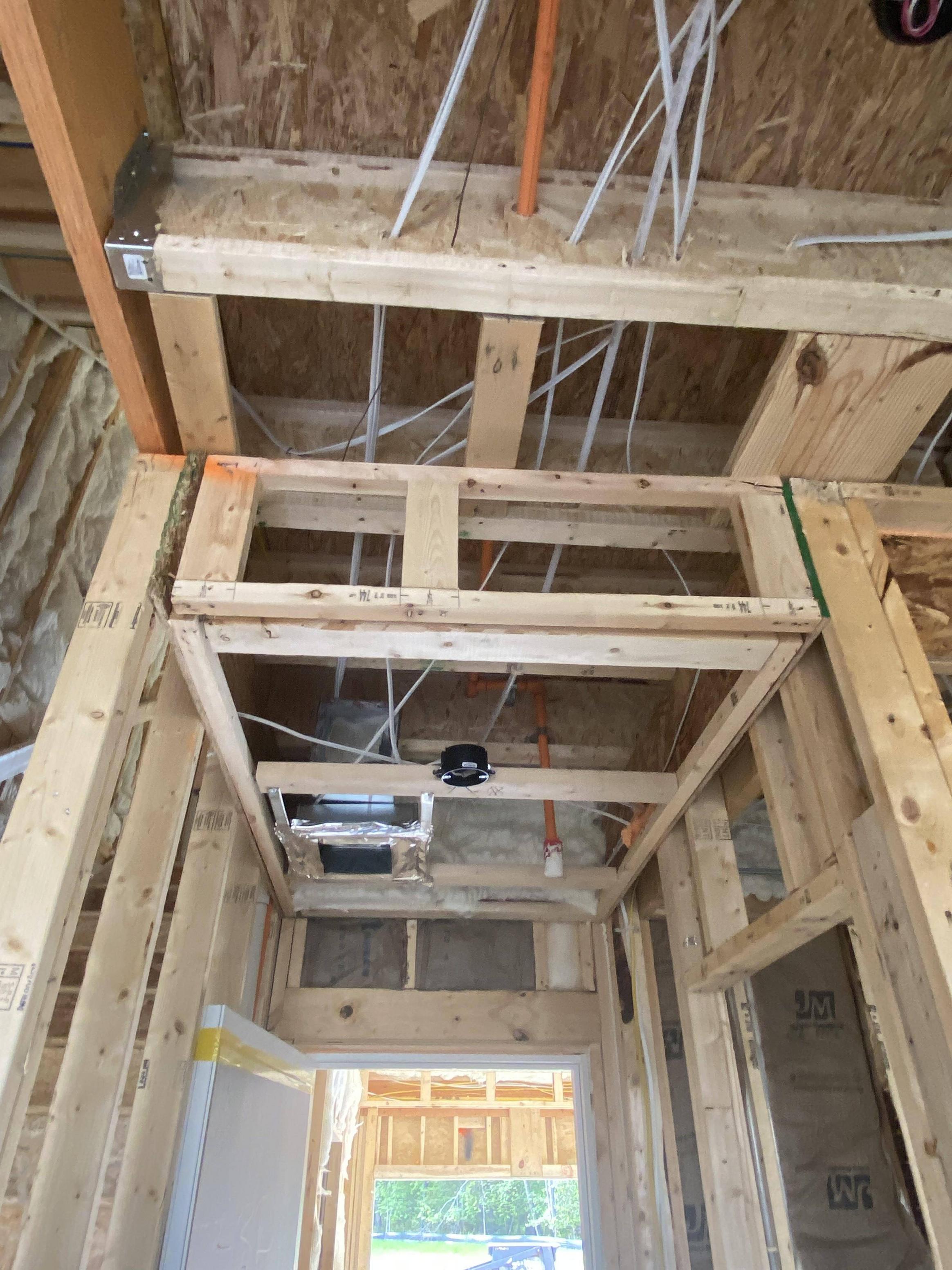 drywall Is this okay ? Meets the code requirements Home Improvement