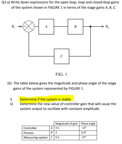 Electronic Determine if the system is stable Valuable Tech Notes