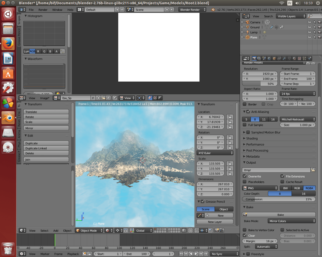 game engine Reflection map baking Blender Stack Exchange