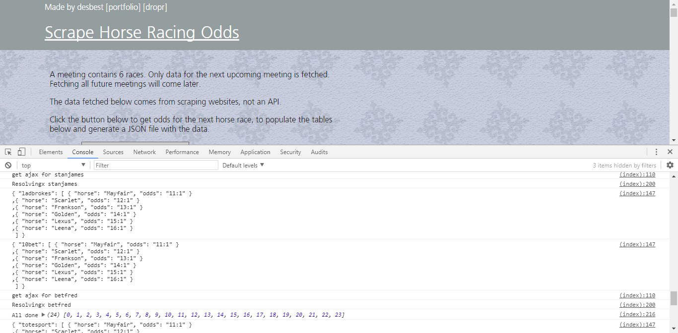 How to use javascript promises that waits for jquery ajax to finish before moving onto next