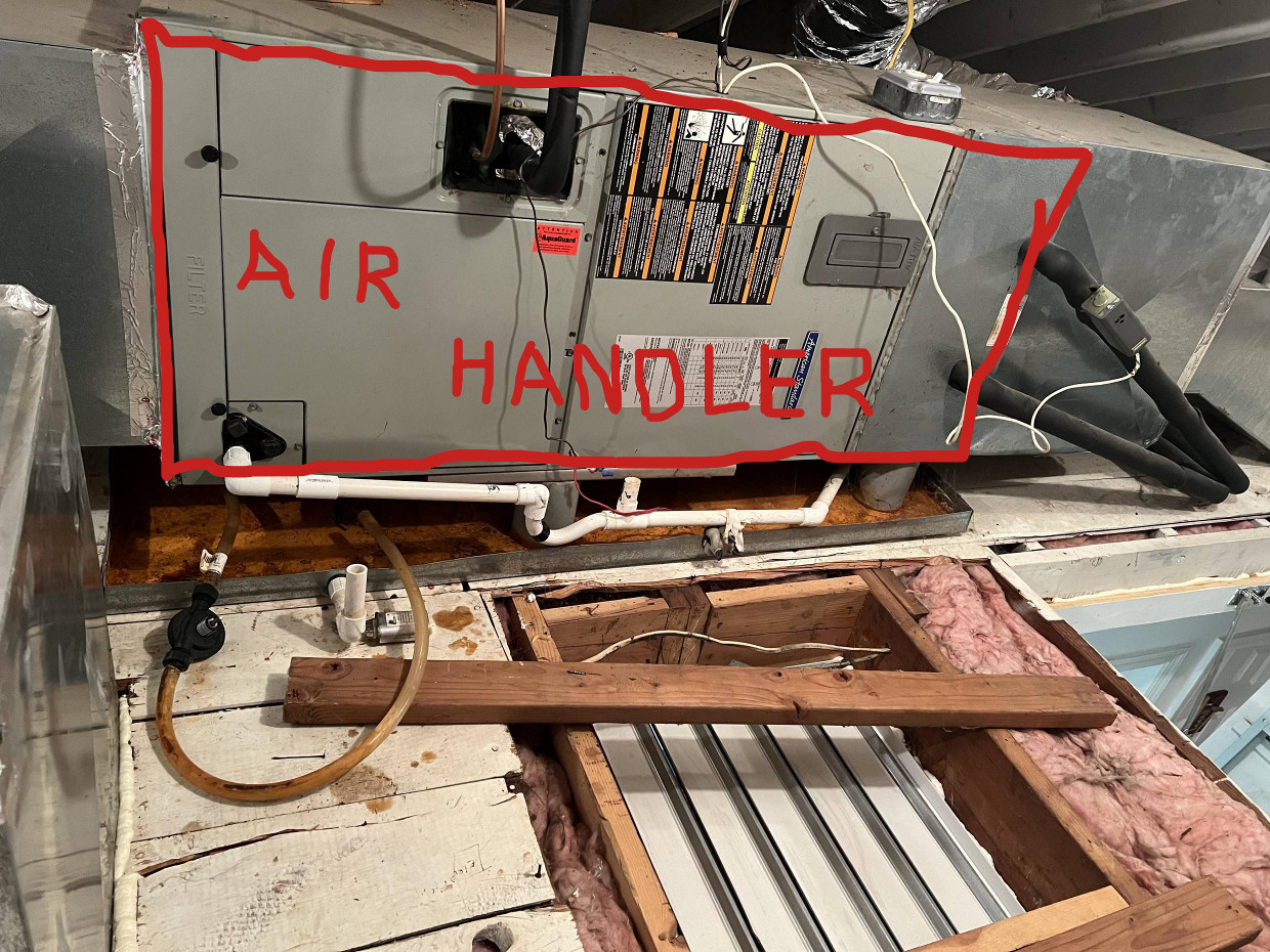 hvac Is it okay to have an air handler in an uninsulated attic or