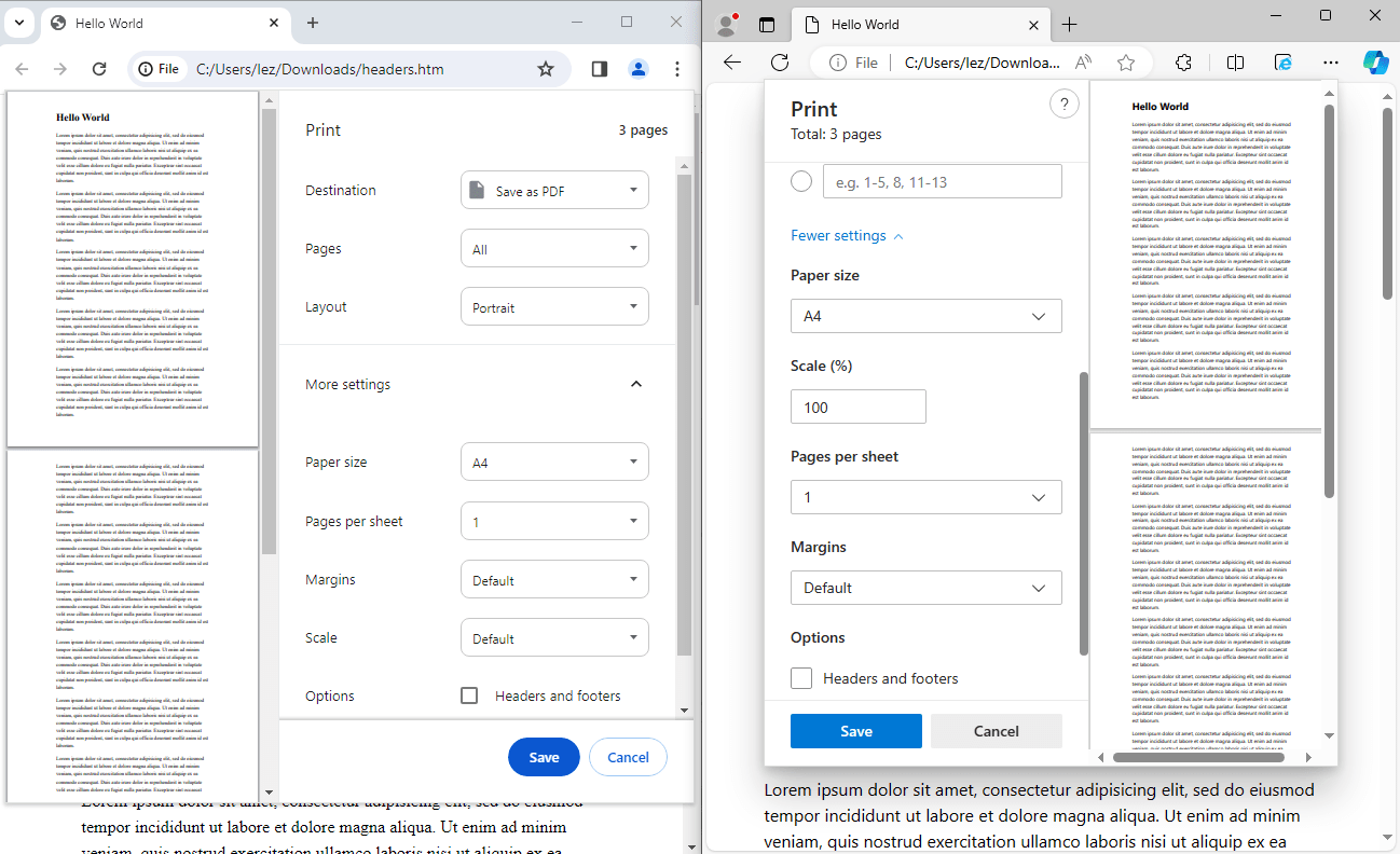 shell automated PDF trimming, removing header/footer generated by