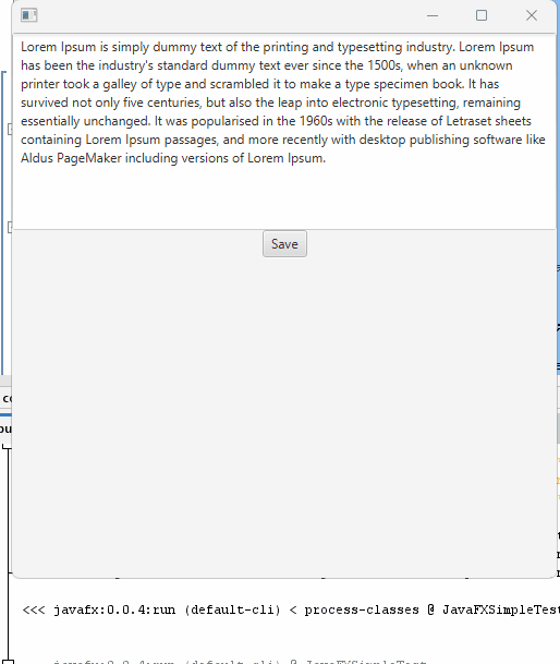 javafx Listener for TextArea which changes several times Java