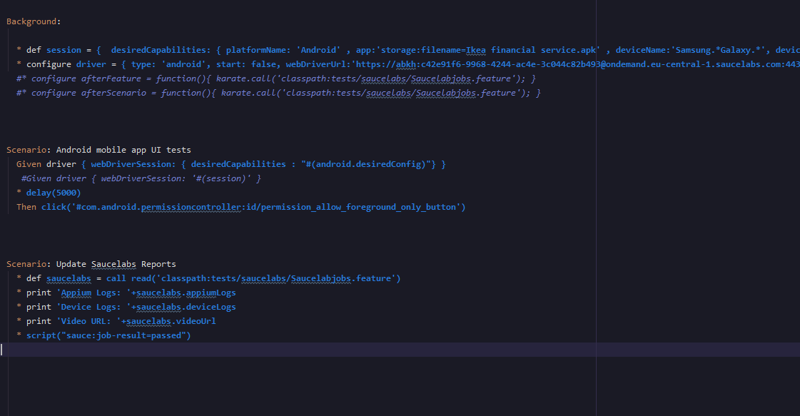 javascript Unable to execute karate script() method Stack Overflow