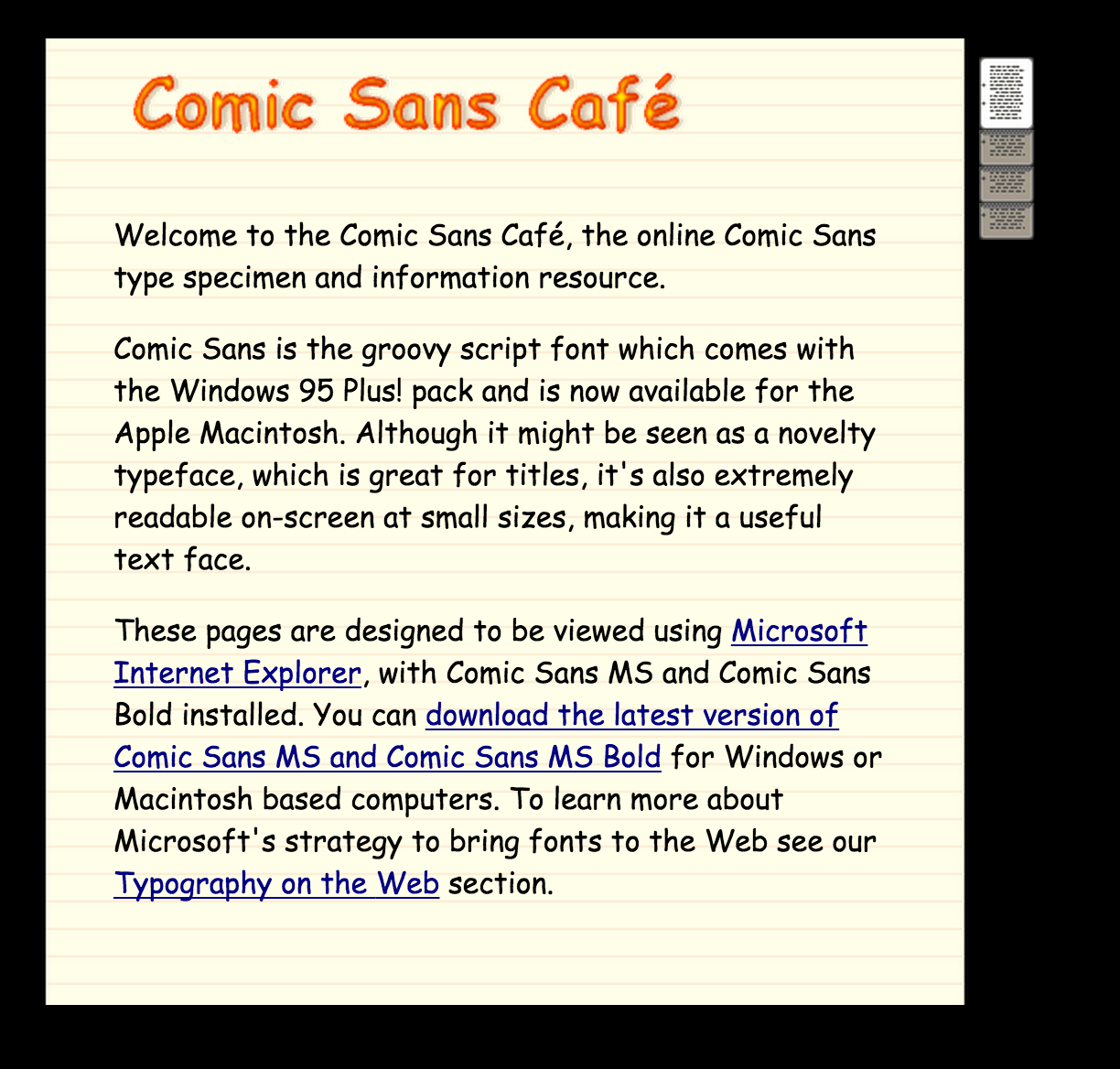 Comic Sansの何が問題になっていますか？