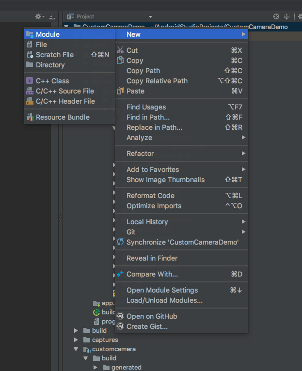 How to merge two AndroidStudio project's Stack Overflow