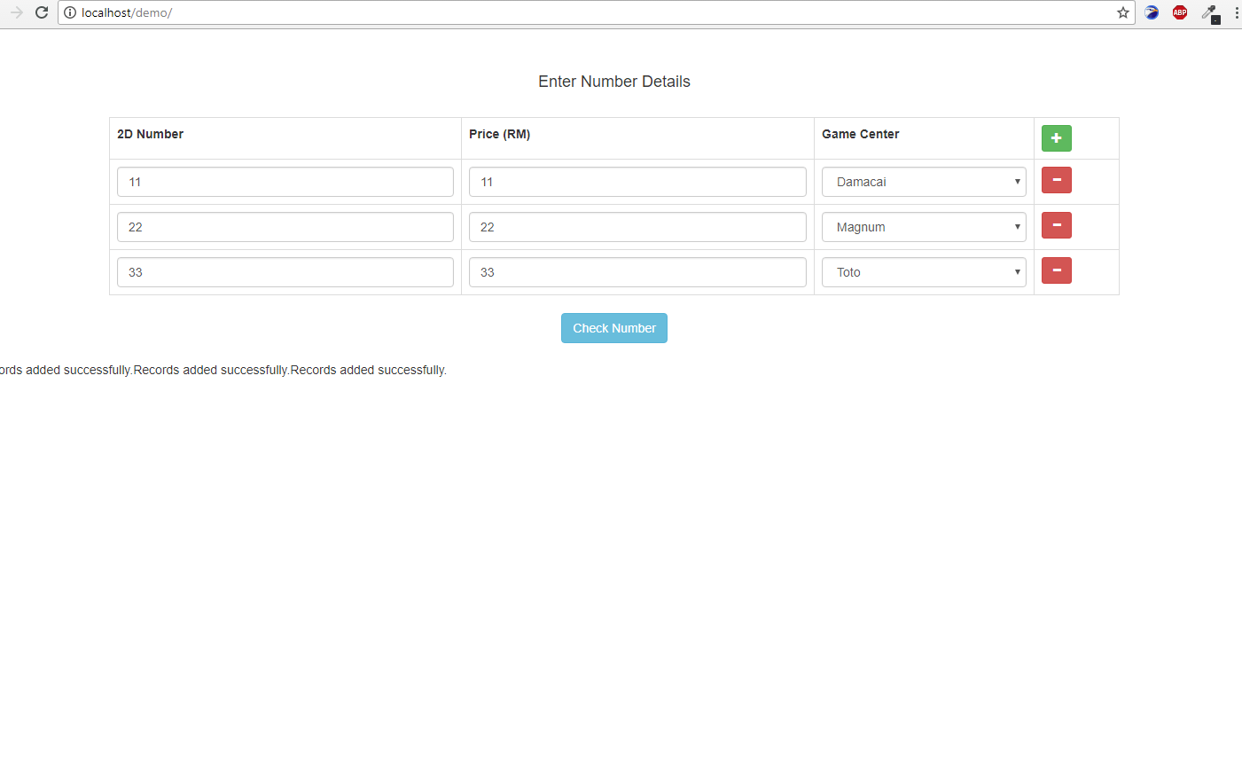php Insert into table using array method Stack Overflow