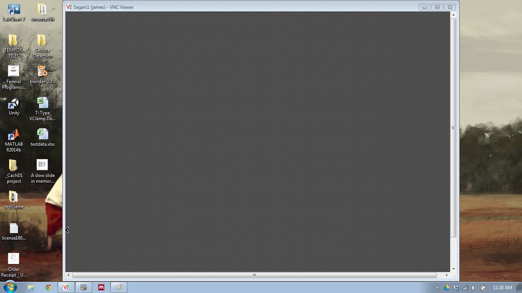 12.04 VNC viewer grey screen since upgrade to Ubuntu 14.04 from