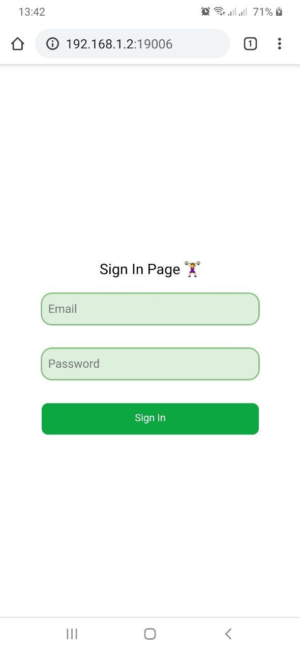 why react native expo open on android web browser Stack