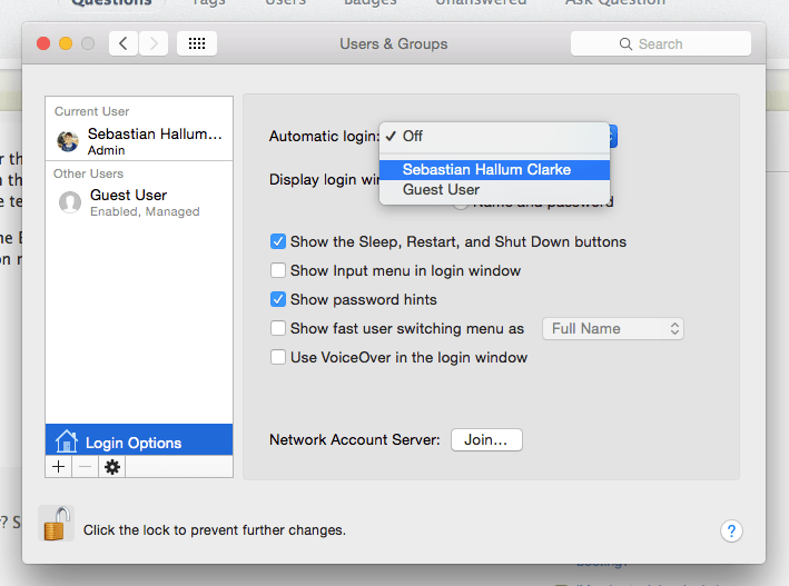 startup How to change boot login Ask Different