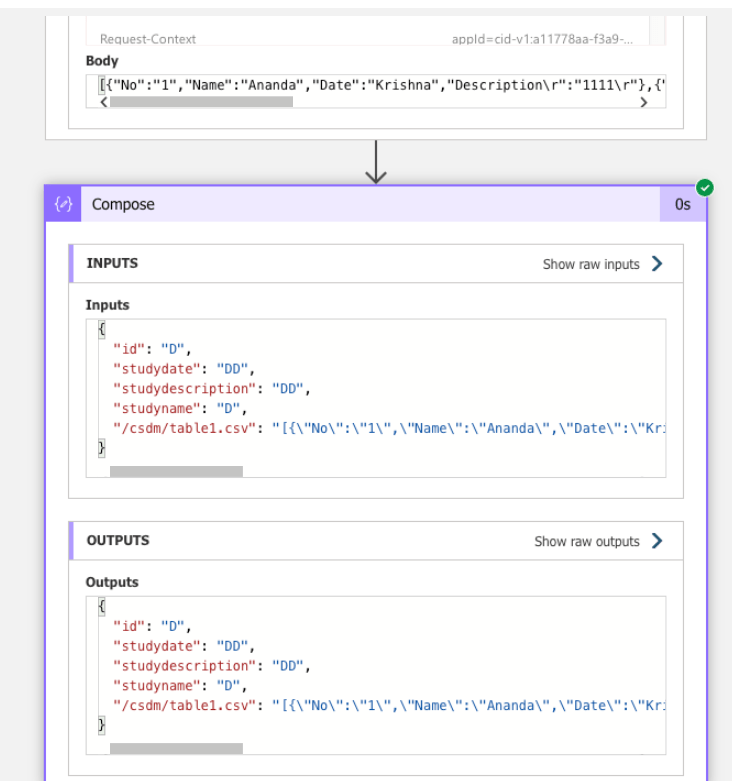 azure functions Logic App JSON composition converted JSON value as