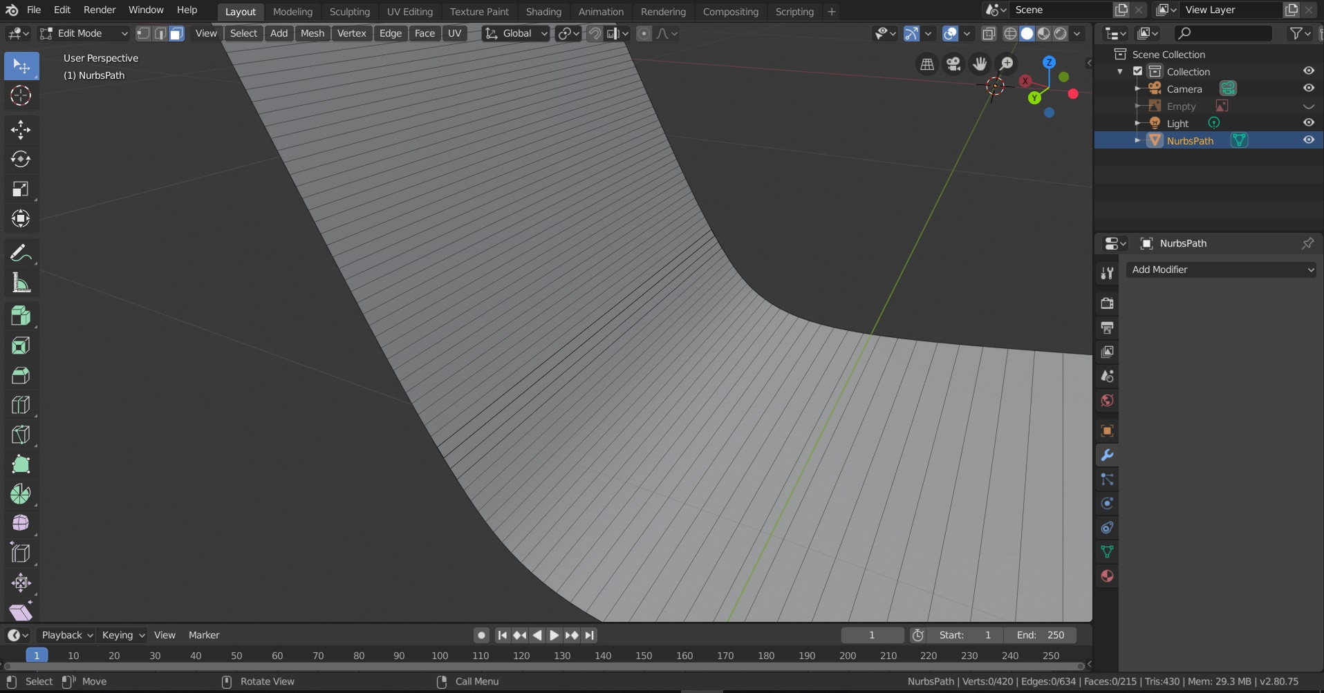 modeling Problem with Solidify in Curves Blender Stack Exchange