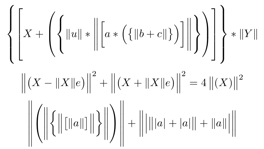 autoresizing parenthesis in math formulas TeX LaTeX Stack Exchange