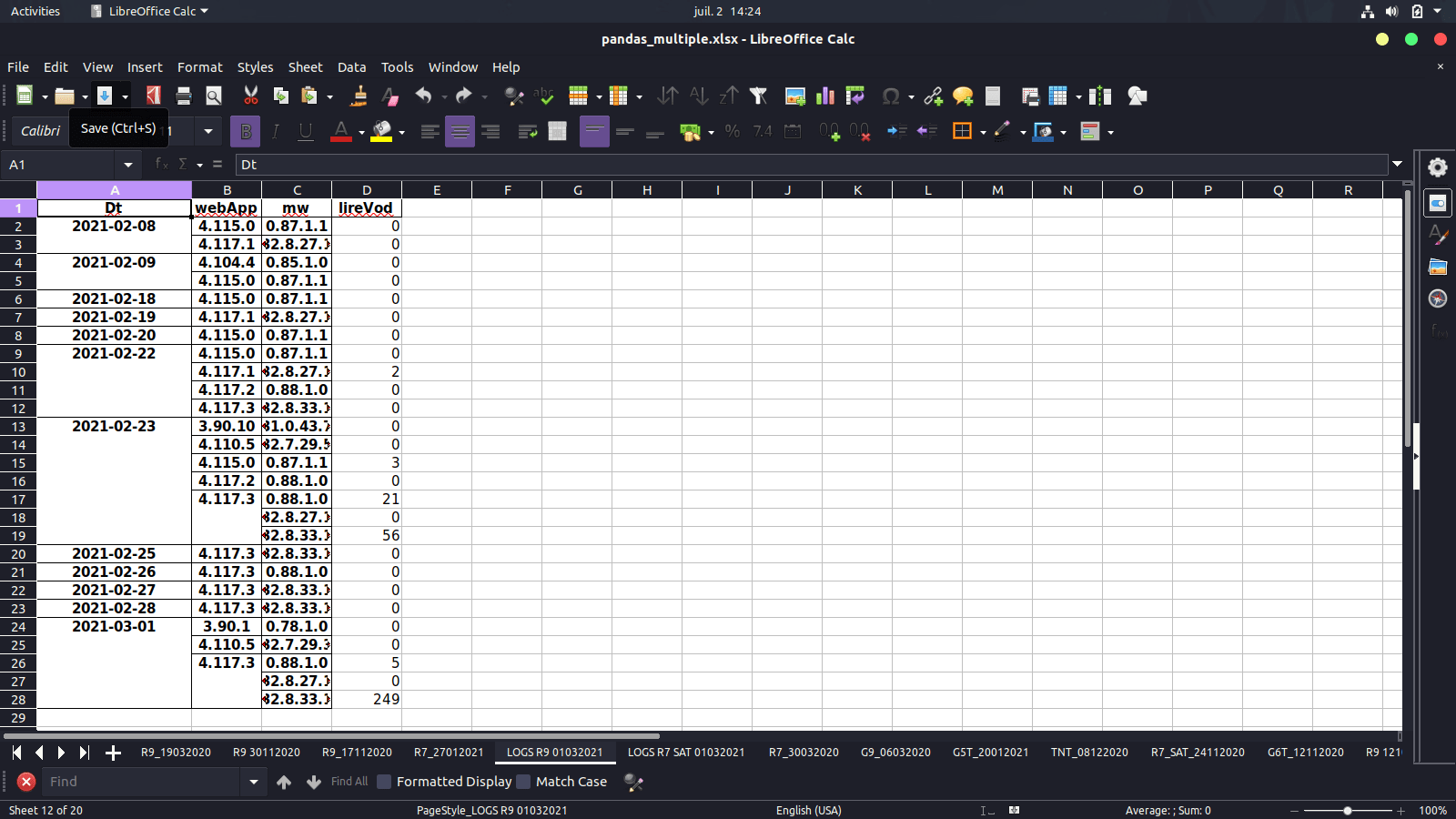 python add multiple columns to excel file one by one Stack Overflow