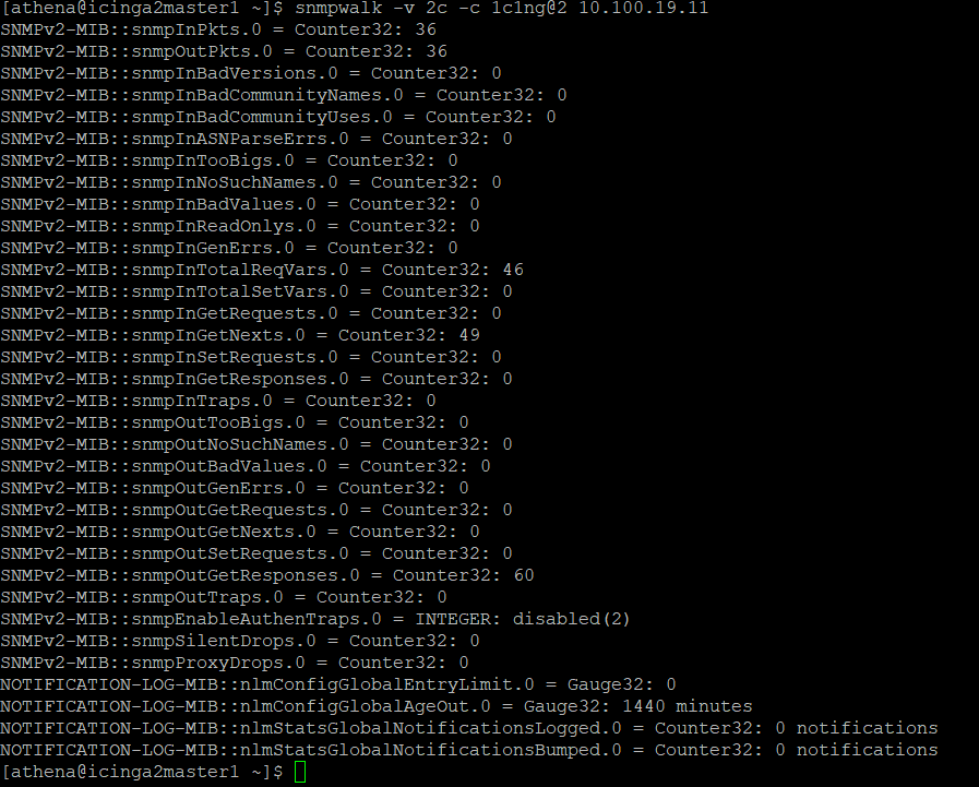 centos How can I use snmpwalk to determine what I'm able to monitor