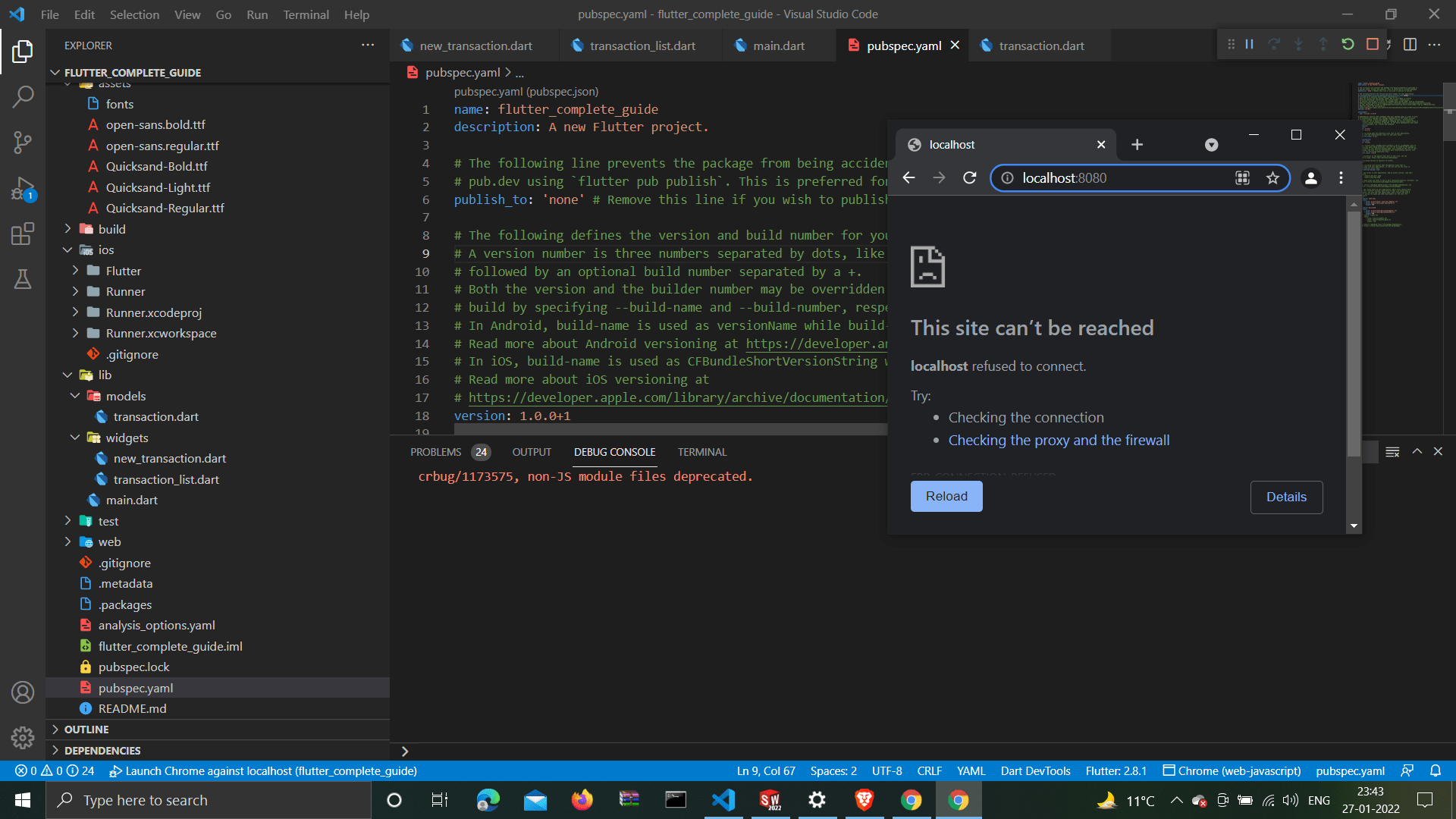 dart nonJS module files deprecated in flutter Stack Overflow