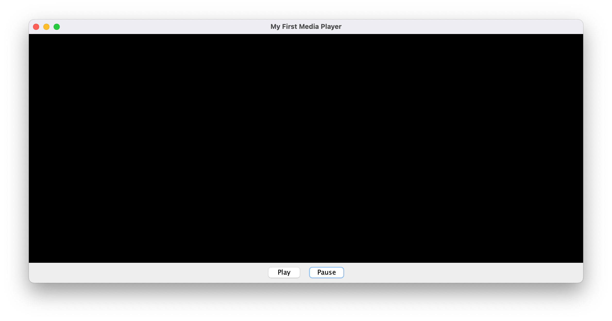java Why my video is not being displayed with VLCJ but I have the