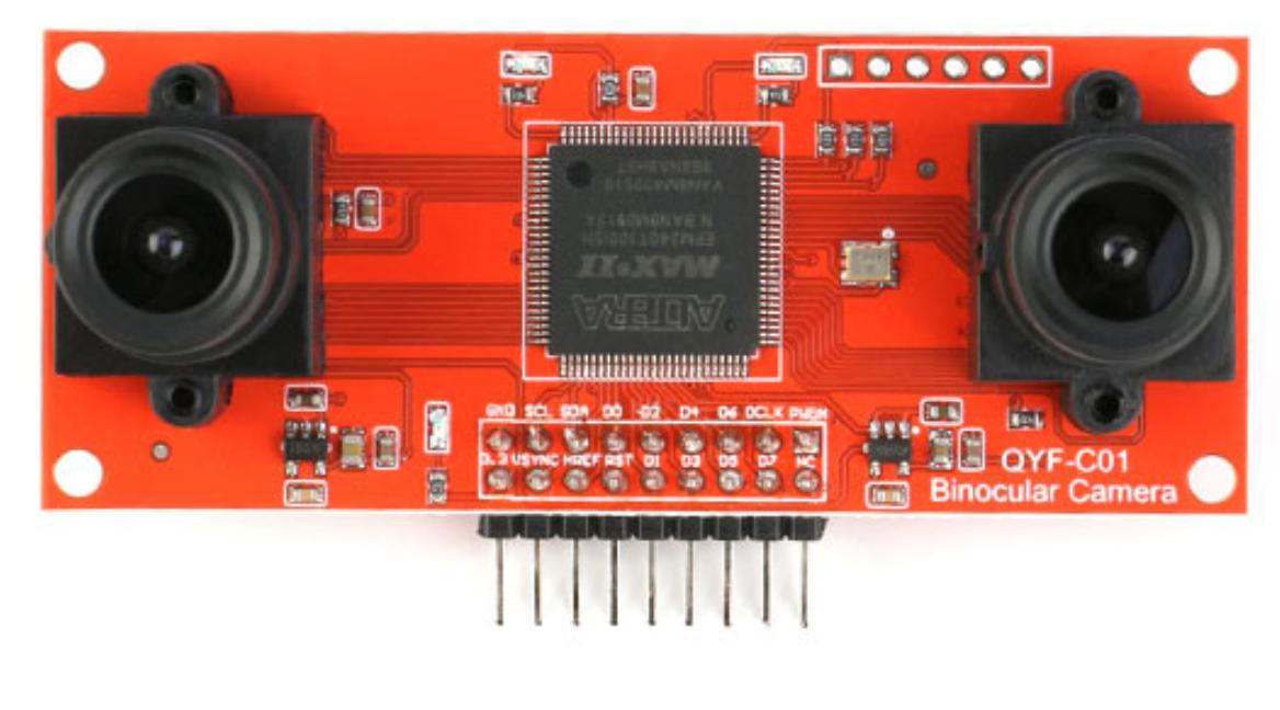 arduino uno Connecting OV2640 with 17 Pins Binocular Camera module