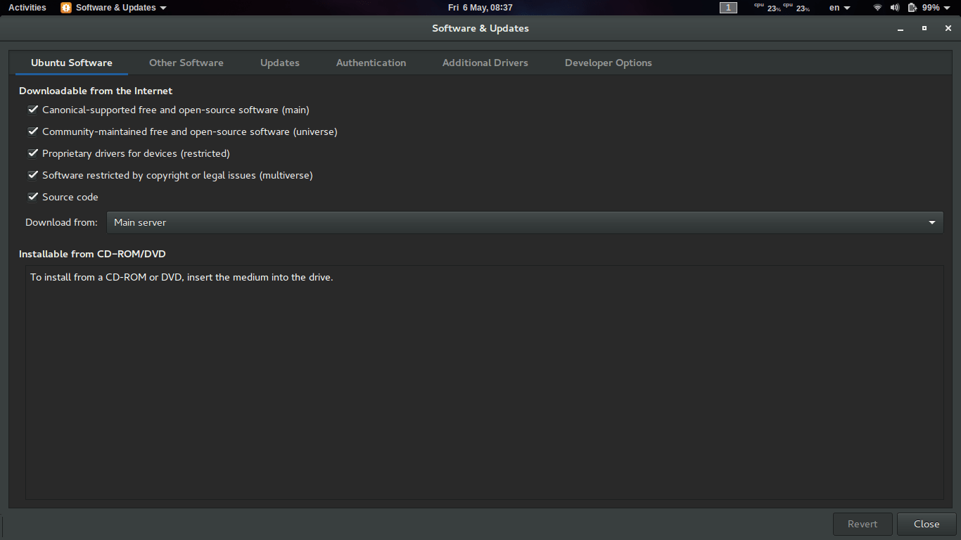 Ubuntu 16.04 update manager error Ask Ubuntu