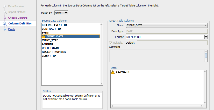 oracle GDK05043 Not a valid month when import exported table Stack Overflow