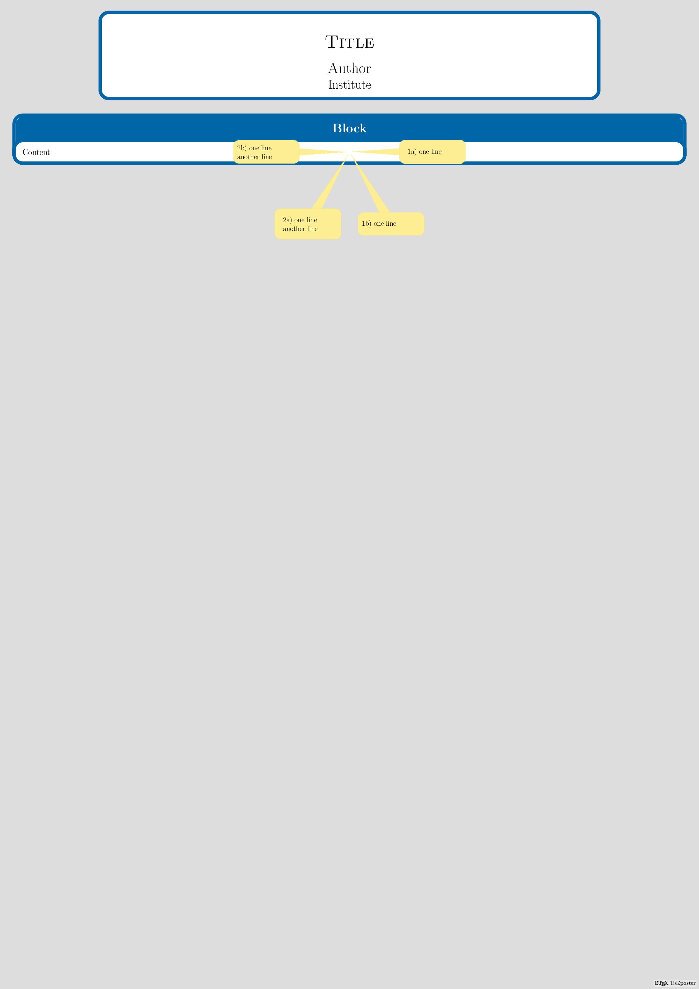 How to reduce the vertical margin of tikzposter notes? TeX LaTeX
