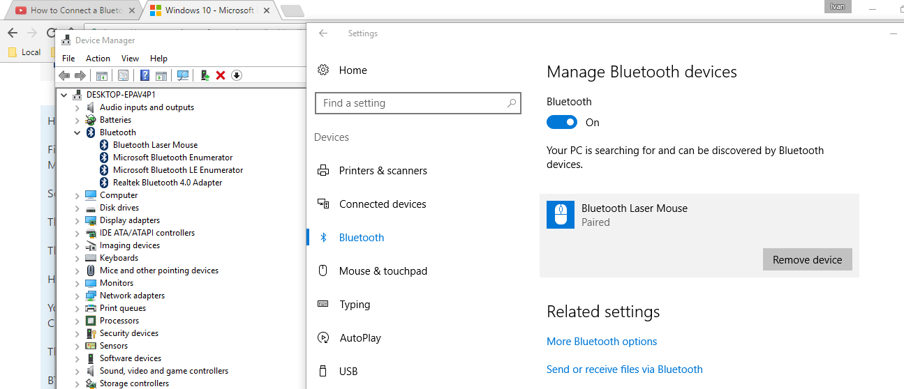 windows 10 - Win10 bluetooth mouse is paired but not working - Super User