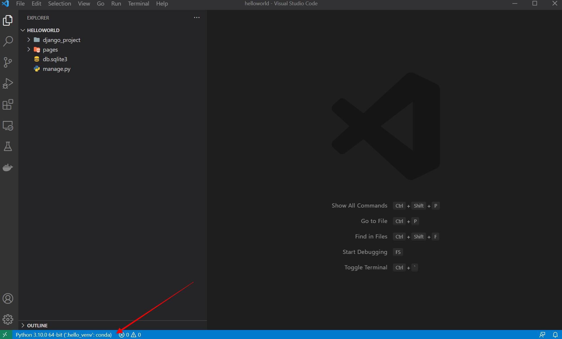 Activating Anaconda Environment in VsCode Gang of Coders