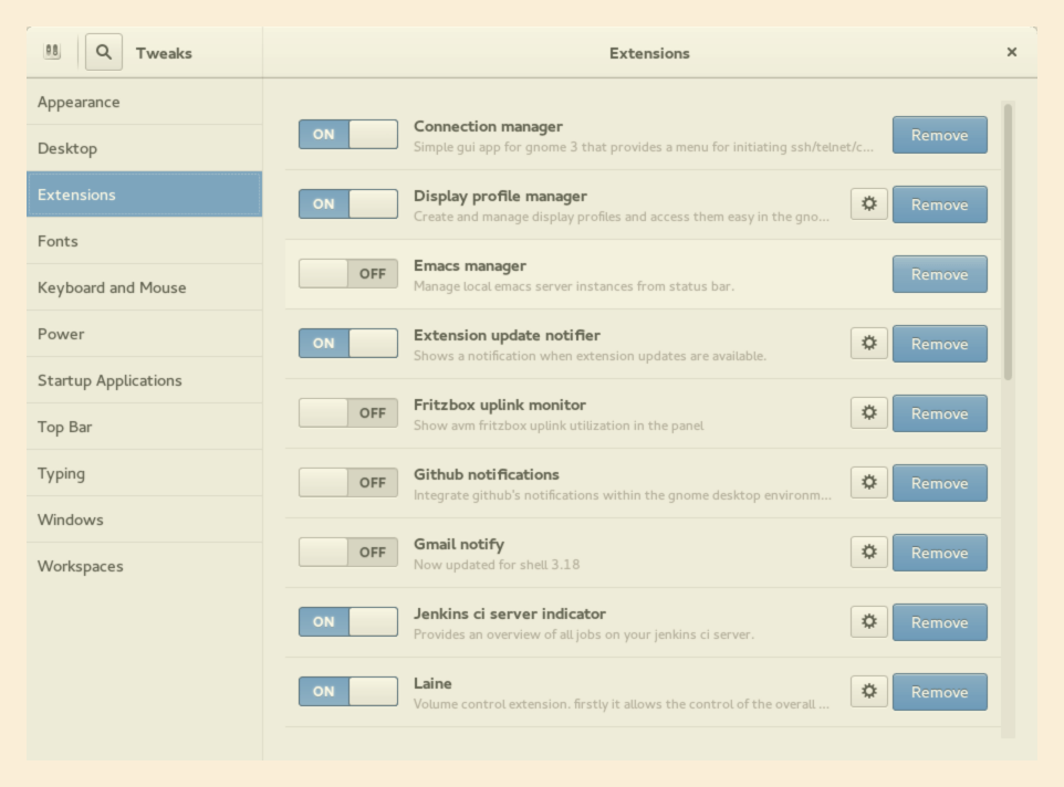 gnome3 Can't uninstall Gnome Shell Extension Unix & Linux Stack