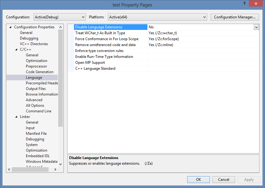 c++ LINK fatal error LNK1104 cannot open file 'ucrtd.lib' in