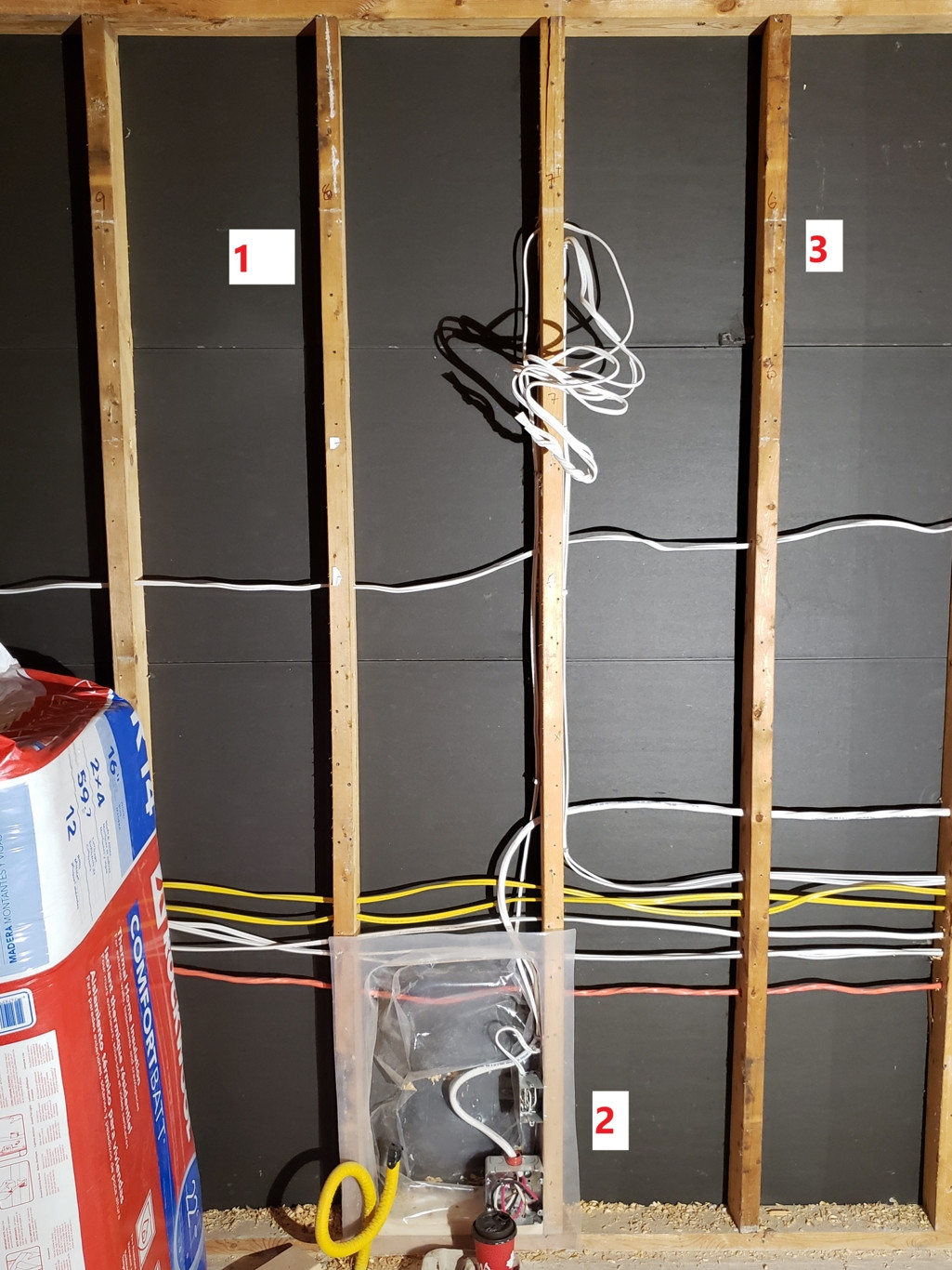 Cutting stud in load bearing wall to create vent opening for cooktop