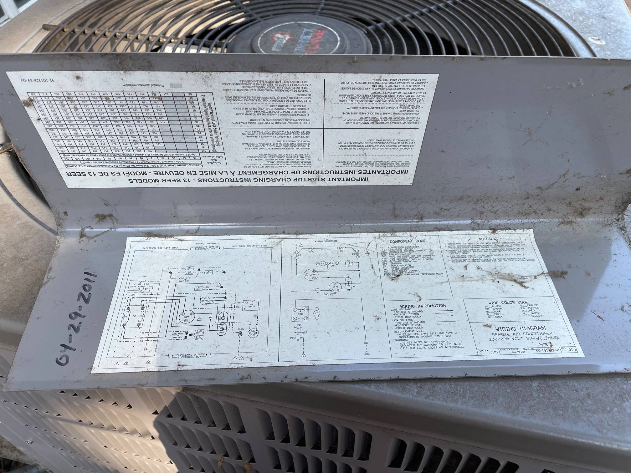 hvac Why is my outdoor condenser fan intermittently failing to start? Home Improvement Stack