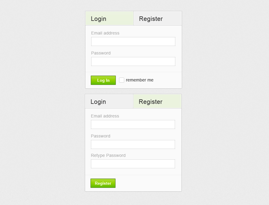 website design What is the most pleasant and fast UX when logging in