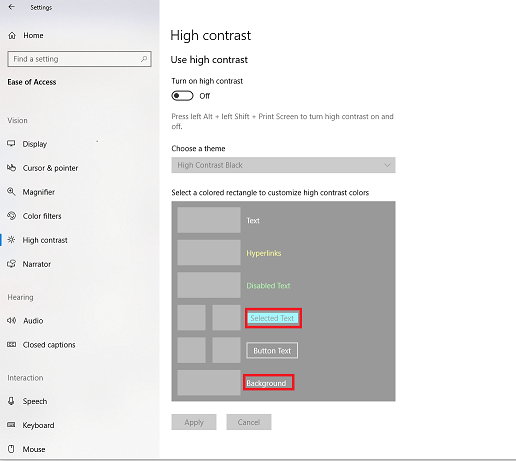 xaml How to set TextBlock background color for HighContrast Theme in UWP Stack Overflow