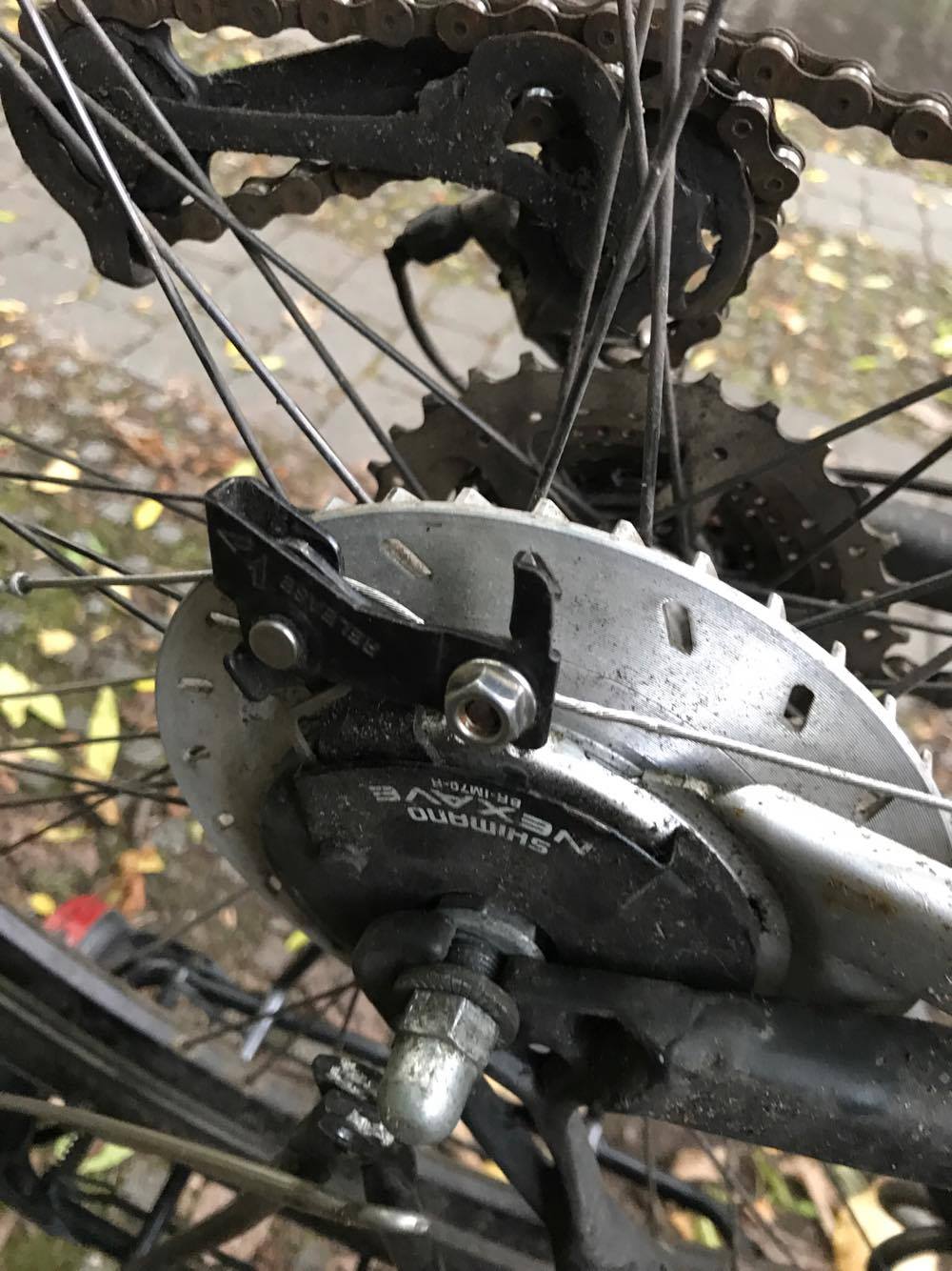 repair Tried to tighten the brakes, won't grip at all Bicycles
