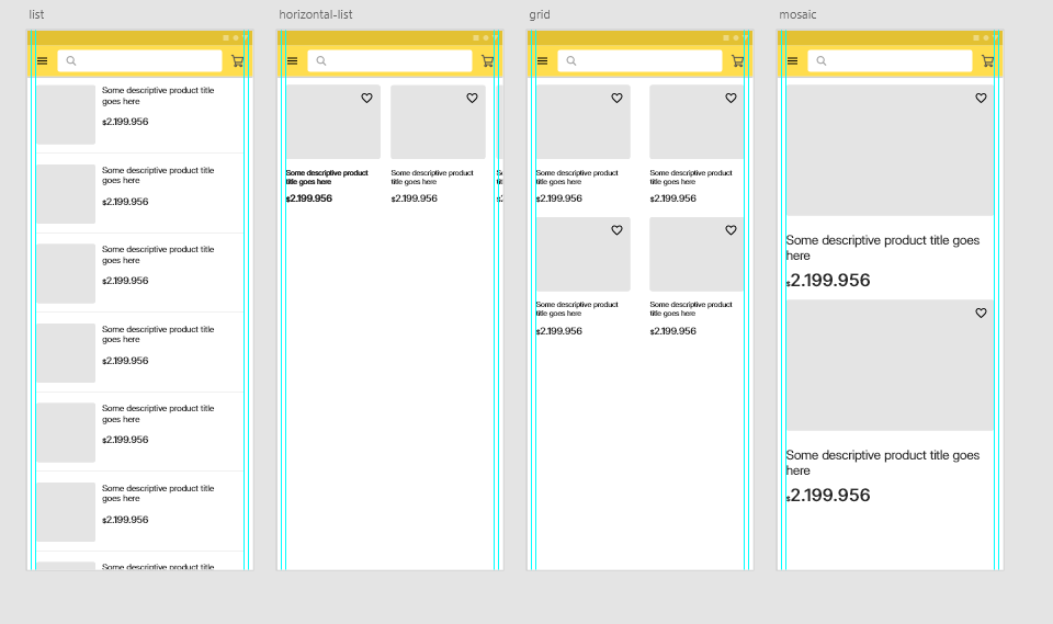 reactjs Design pattern for switching product list layout Stack Overflow