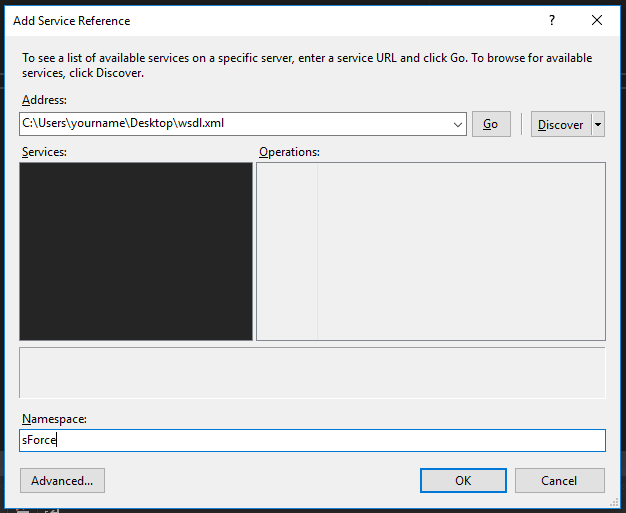 Simple SOAP Example in C Salesforce Stack Exchange