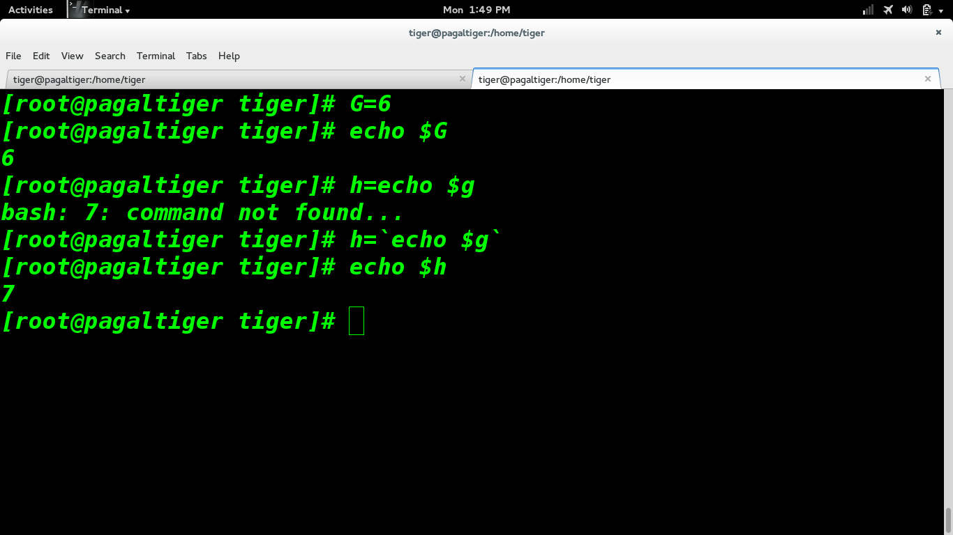cat how to store output of echo and cut to a variable Unix & Linux