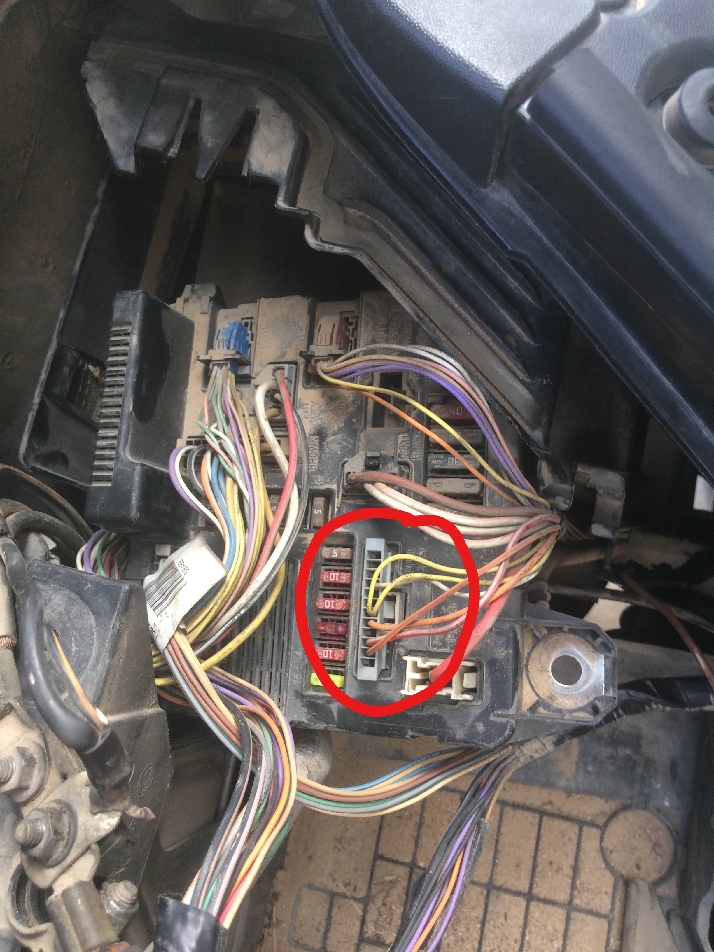 Renault Megane Fuse Box Water Complete Wiring Schemas